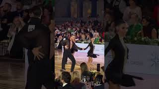 Max and Sasha Kremlin cup 2024 Cha cha cha dance latina [upl. by Einafit6]