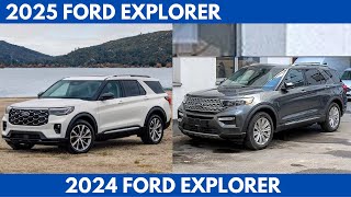 A Sibling Rivalry 2025 Ford Explorer Vs 2024 Ford Explorer Detailed Comparison [upl. by Divadnahtanoj]