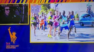 TCS New York Marathon 2024 athlete marathon sports trend sportsnews health usa new trending [upl. by Noskcaj548]