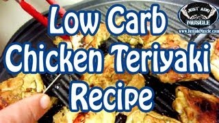 Low Carb Chicken Teriyaki Recipe  chicken thighs  keto  keto diet recipes  ketogenic [upl. by Marlena]