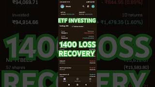 ETF Portfolio Loss Recovery  My ETF Portfolio 2024  ETF Investing  ETF Portfolio Review  shorts [upl. by Kikelia]