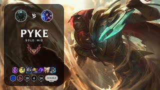 Pyke Mid vs Ahri  EUW Grandmaster Patch 147 [upl. by Acira]