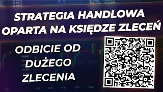 Strategia handlowa oparta na księdze zleceń  Odbicie od dużego zlecenia [upl. by Gnof]