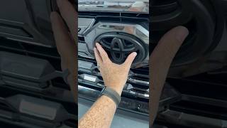 Goodbye chrome Blacked out Tundra emblem made easy [upl. by Lebiram588]