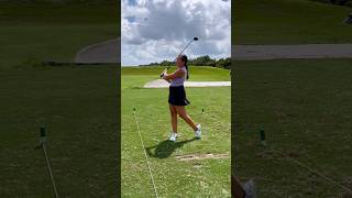 3 wood golf practice on the range ⛳️ golf golfswing golfcourse golfpractice golfshort shorts [upl. by Attwood]