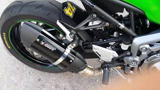 Kawasaki z900 sound colectores aliexpres [upl. by Zohar678]