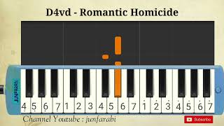 D4vd  Romantic Homicide  cover melodika [upl. by Teerpnam150]