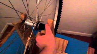 DIY Wheel Truing Stand [upl. by Suivatna351]