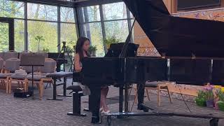 The Lark  GlinkaBalakirev  Adeline Middleton Piano Recital 13 years old [upl. by Raoul]