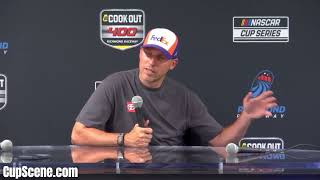 NASCAR at Richmond Raceway Aug 2024 Denny Hamlin prerace [upl. by Bathsheeb614]