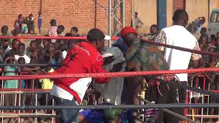 Boxe à Lubumbashi KALONDA BARON Club Njanja VS KILONGOY MANU Club Nyuki [upl. by Aelaza]