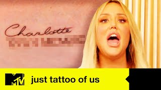 Charlotte Crosbys Dad Gets A Shocking Tattoo  Charlottes Parents Tattoos  Just Tattoo Of Us [upl. by Kire]