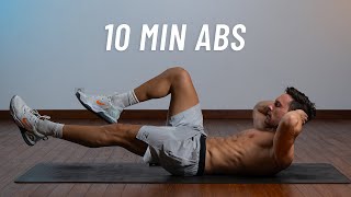 10 MIN ABS WORKOUT  At Home Sixpack Ab Routine No Equipment [upl. by Nnael]