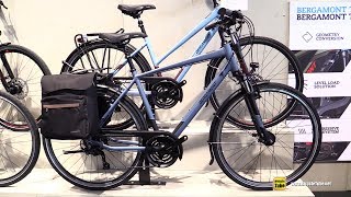 2019 Bergamont Horizon 3 Gent Bike  Walkaround  2018 Eurobike [upl. by Zaslow]