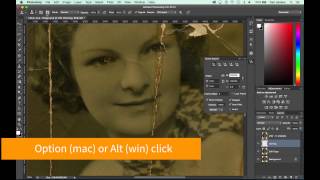 How to use the Clone Stamp tool and Clone Source panel to fix serious damage in old photos [upl. by Eolanda155]