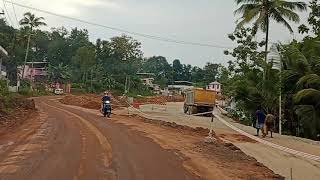 Punalur Muvattupuzha State highway latest small Updation [upl. by Notniuq]