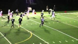 GameTimeCT Plays of Week 2 Corey Millhouse pick 6 Hamden Hall [upl. by Sitof823]