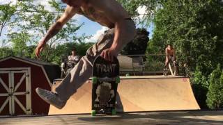 Backyard Mini Ramp Sesh [upl. by Maurice790]