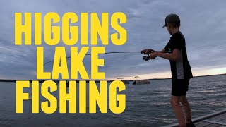 Higgins Lake Fishing with Dayen [upl. by Lundell356]