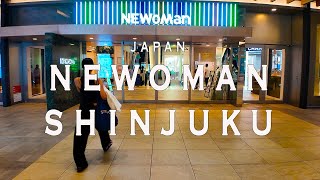 Newoman Shinjuku 4K Walking Tour Tokyo Japan Tour with Captions amp Immersive Sound [upl. by Htebazileyram]