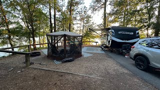 Beautiful RV site site 97 McKinney Campground Acworth Georgia [upl. by Aymik844]