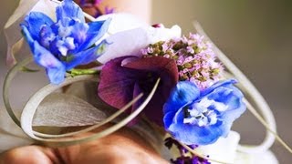 4 Tips for a Modern Wrist Corsage  Wedding Flowers [upl. by Mosenthal]