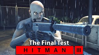 Agent Faulty Seven Operation Final Test SMG Kill Everyone HITMAN 3 [upl. by Dragelin]