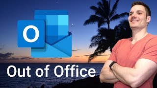 How to Set Out of Office in Outlook [upl. by Llerdnad]