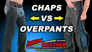 Leather Chaps VS Overpants [upl. by Sutelc]