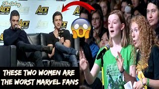 Tom Hollands Rude Fans Insult Sebastian Stan amp Anthony Mackie Shuts Them Down [upl. by Merritt]