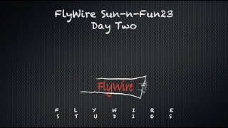 FlyWire SunnFun 23 Day2 VTail Bonanza Ruddervator Update [upl. by Filberto]