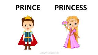 Gender For Kids  Learn Genders in English with pictures  Learn Gender Nouns for Kids [upl. by Buff]