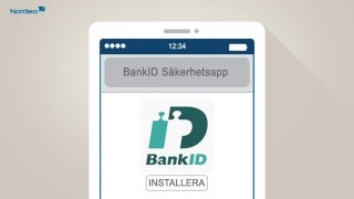 Nordea Mobilt BankID på persiska  فارسی [upl. by Aihcsrop]