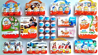 Kinder Joy Surprise Eggs quotApplayduquot Big unboxing of 15 packages  54 eggs 2010  2024 [upl. by Ahtilat]