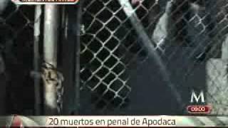 20 muertos en el penal de Apodaca NL [upl. by Spense685]