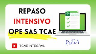 📚REPASO INTENSIVO 💥OPE SAS TCAE INTEGRAL Estructura posibles preguntas con ejemplos y más [upl. by Romy]