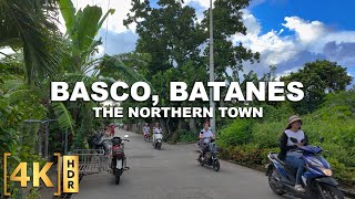 The Simple Life in the Northernmost Town in the Philippines  Basco Batanes  Street Walking Tour [upl. by Neicul]