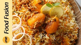 Aloo Dum Biryani Recipe By Food Fusion [upl. by Sivar]