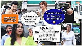 बेचारी Reem Shaikh ke चेहरे पर उड़ा गरमा गरम पानी Laughter Chef ke Set पर Shoot करते वक्त  Reem [upl. by Eelana491]