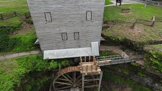 Historic Rock Mill grist mill Lancaster Oh [upl. by Nerta]