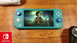 Beyond Good amp Evil  20th Anniversary Edition Nintendo Switch Lite Gameplay [upl. by Eiramadnil16]