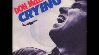 DON MCLEAN  CRYING  VINYL [upl. by Ramon870]