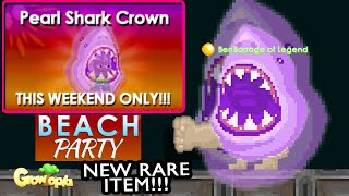 PEARL SHARK CROWN  Growtopia Beach Party 2023 [upl. by Brahear]