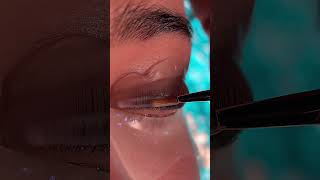 EYELASH KAISE LAGATE HAI shots shortsfeed  shorts youtubeshorts eyelash eyelashextensions [upl. by Jobi505]