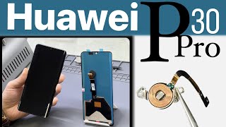 Huawei p30pro Screen amp Battery amp earphone replacement  sound issue [upl. by Mckale]