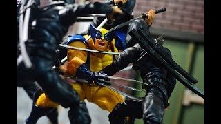 Kaiyodo Revoltech Marvel Amazing Yamaguchi Wolverine Review [upl. by Akimahs]