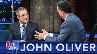 quotI Have Faked An American Accent So Many Timesquot  John Oliver On Voting In The United States [upl. by Ztnaj]