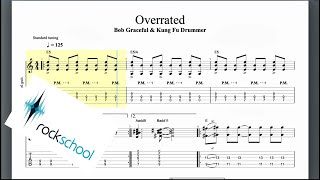 Overrated Rockschool Grade 3 Guitar [upl. by Aroel]