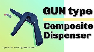 Gun Type  Composite Resin Dispenser  How to insert the composite capsule to the dispenser [upl. by Eeslehc185]