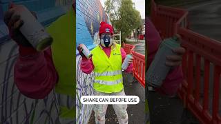 Shake can before use 🎨 shorts mural muralart murals spraycans 94spraycans [upl. by Diahann]